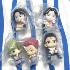 HUNTER×HUNTER『すわらせ隊 フィギュア』５点セット まとめ売り