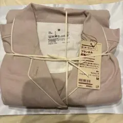 【新商品】無印良品　フランネル長袖パジャマ　ライトピンクMサイズ