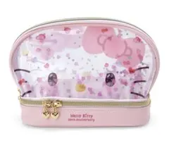 サンリオ　キティ50周年　ポーチ