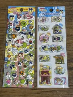 たまごっち　シール 2点 セット　当時物