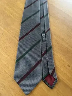 CHANEL シルク ネクタイ ストライプ