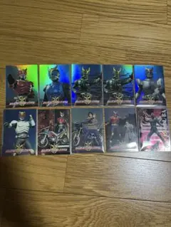 仮面ライダークウガ　トレーディングコレクション　カード　sp９枚　おまけ