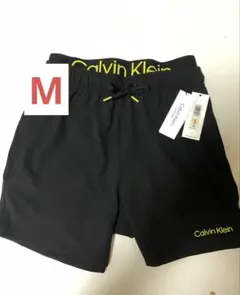【新品】日本未発売Calvin Klein カルバンクライン 水着　黒　S M