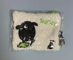 ひつじのショーン　もこもこスクエアポーチ　シャーリー　ガチャ　ポーチ