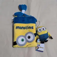 ミニオン ぬいぐるみ とポシェット セット