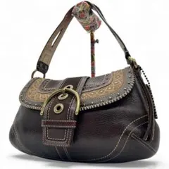 Coach ShoulderBag Soho Vintage Studs Y2k