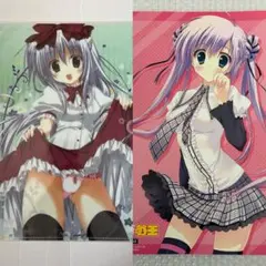 イラスト グッズ 묶음 판매 ポストカード クリアファイル 비매품