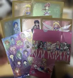 セーラームーン クリアファイル ステッカー