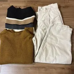 グローバルワーク　セーターとパンツセット