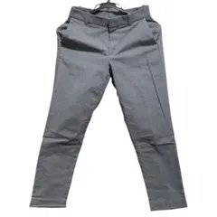 UNIQLO アンクルパンツ　グレー　レディース　ユニクロ