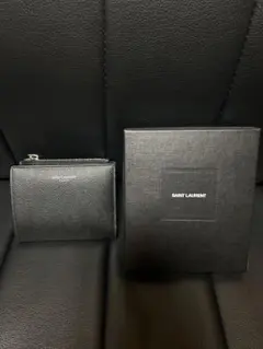 SAINT LAURENT 財布 ブラック フラグメントケース