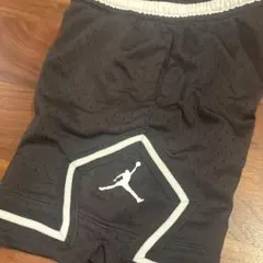 Jordan メッシュパンツ バスケットパンツ　120 バスパン　ジョーダン　黒
