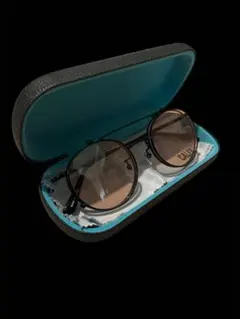 CALEE FLIP UP TYPE CIRCLE METAL GLASSESのサムネイル