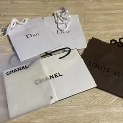 CHANEL Dior LOUIS VUITTON ショッパー　ショップ袋