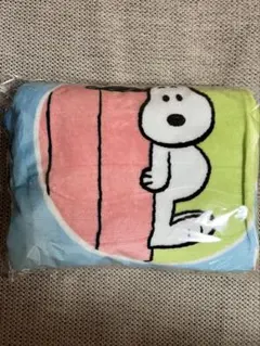 スヌーピーフランネル 大判ブランケット