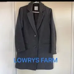 LOWRYS FARM グレー チェスターコート Mサイズ