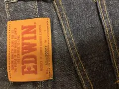 希少美品EDWIN ミス503ZZ 濃紺 日本製 W27 実寸34ヴィンテージ物