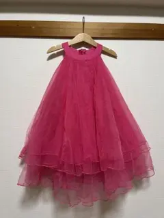 ピンク チュールドレス 女の子 子ども 120
