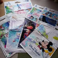 ディズニー　ショップ袋セット大中小12枚セット