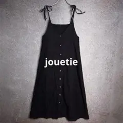 jouetie コットンレース2WAYワンピース キャミワンピース ブラック 黒