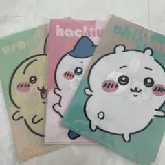 新品　ちいかわ　ハチワレ　うさぎ　クリアファイル　キャンドゥ セリア