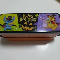 Disney ハロウィン 2段ランチボックス スティッチ プーさん