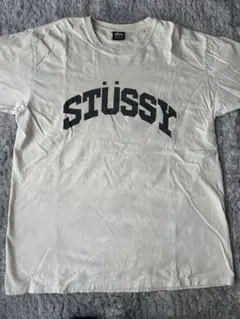 即発送 値下げ可能 STÜSSY ロゴ Tシャツ クリーム色