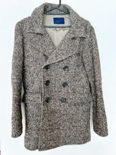 junhashimoto×nano universeヘリンボーンピーコート