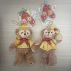 ⭐︎タグ付き⭐︎ダッフィー&シェリーメイぬいぐるみバッジ　30周年