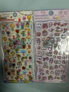 新品　ジュエルプチドロップシール　プチドロップステッカー　２枚セット