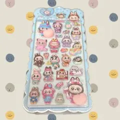 ぷにぷに おしり 夜光（蓄光）立体 シール 新作