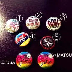 EXILE 缶バッジ