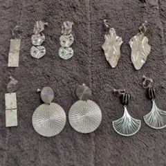 金色イヤリング5点セット