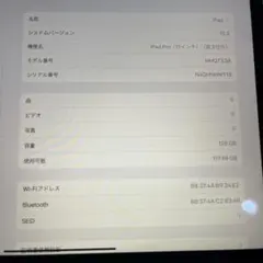 中古ジャンク iPadPro11 M1 第３世代 128GB シルバー 画面割れ 中古ジャンク iPadPro11 M1 第3世代 128GB シルバー 画面割れ - メルカリ