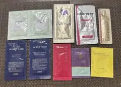 シャンプートリートメントクレンジングサンプルセット10点