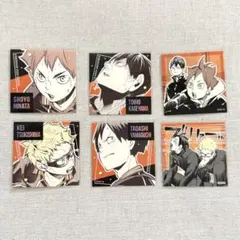 ハイキュー！！スクエアステッカー第2弾【烏野1年】