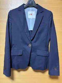 ViVi fleurs スーツジャケット ネイビー 9号