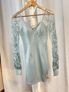 AR ANGELR 水色長袖ドレス S