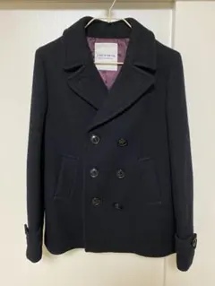 美品 ユナイテッドアローズ ブラック ピーコート