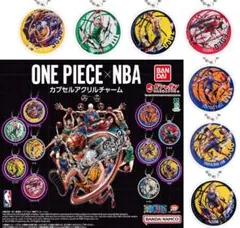 【人気7点】ワンピース NBA コラボ アクリルキーホルダー 7種セットのサムネイル