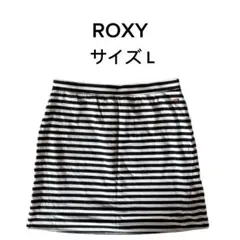 ROXY ロキシー ボーダースカート Lサイズのサムネイル