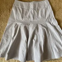 スカートローラーアシュレイ綿ストライプ