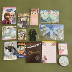 キャラクターグッズ メモ用紙・文房具セット