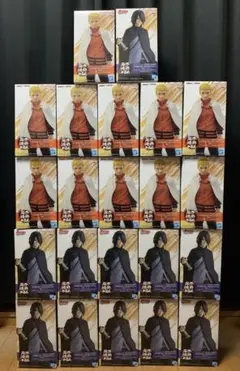 NARUTO BORUTO忍界造形列伝 ナルト/サスケ/ボルト3種24個セット②
