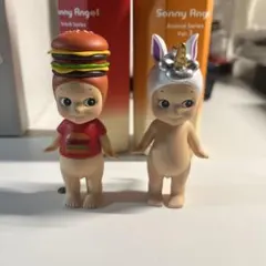 Sonny Angel フィギュアセット ハンバーガーとユニコーン シークレット