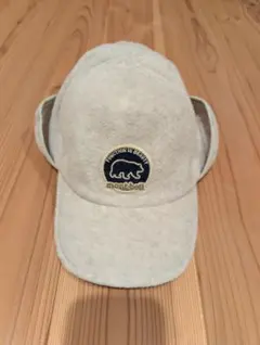 montbell フリースキャップ ライトグレーサイズM