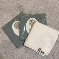 【新品・未使用】今治タオル ＆ 三菱ロジスネクスト ミニタオル 3枚セット