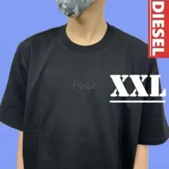 新品　ディーゼル　Tシャツ　XXL希少サイズ　A23184　ブラック　日本未発売のサムネイル