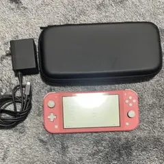 Nintendo Switch Lite ピンク 充電器・ケース付き