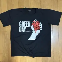 GREEN DAY ハート型グラフィック Tシャツ